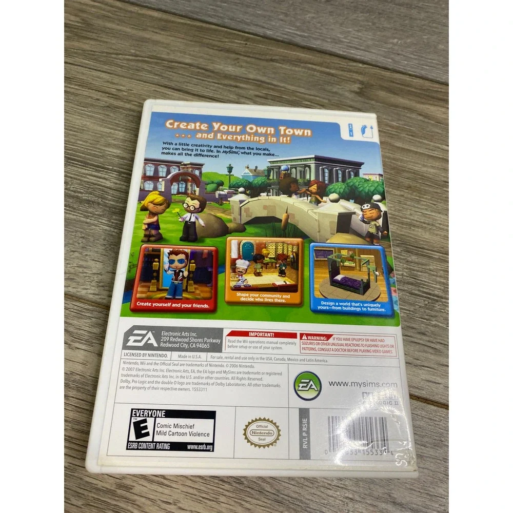 Ea Games mysims nintendo